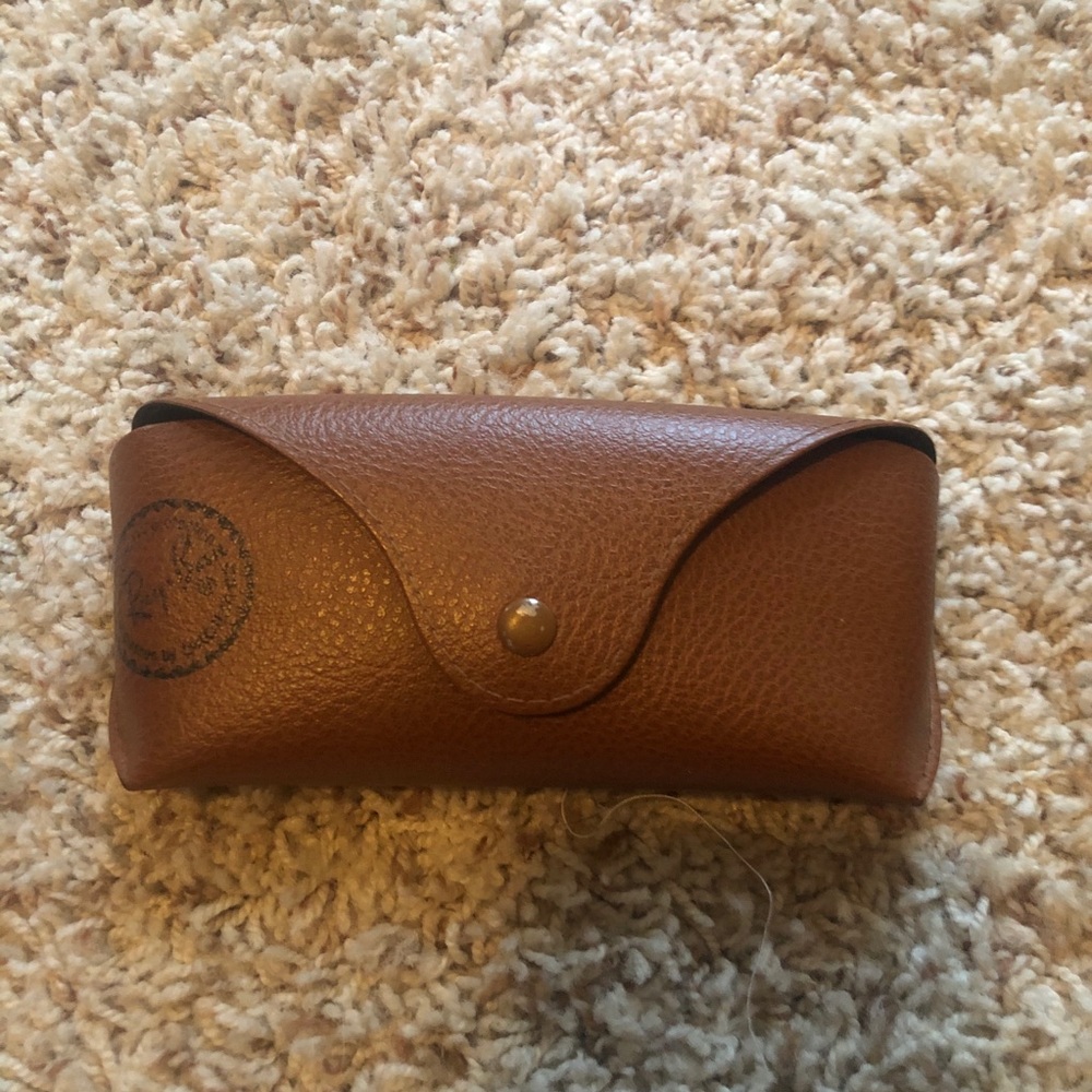Ray ban sunglasses case brown